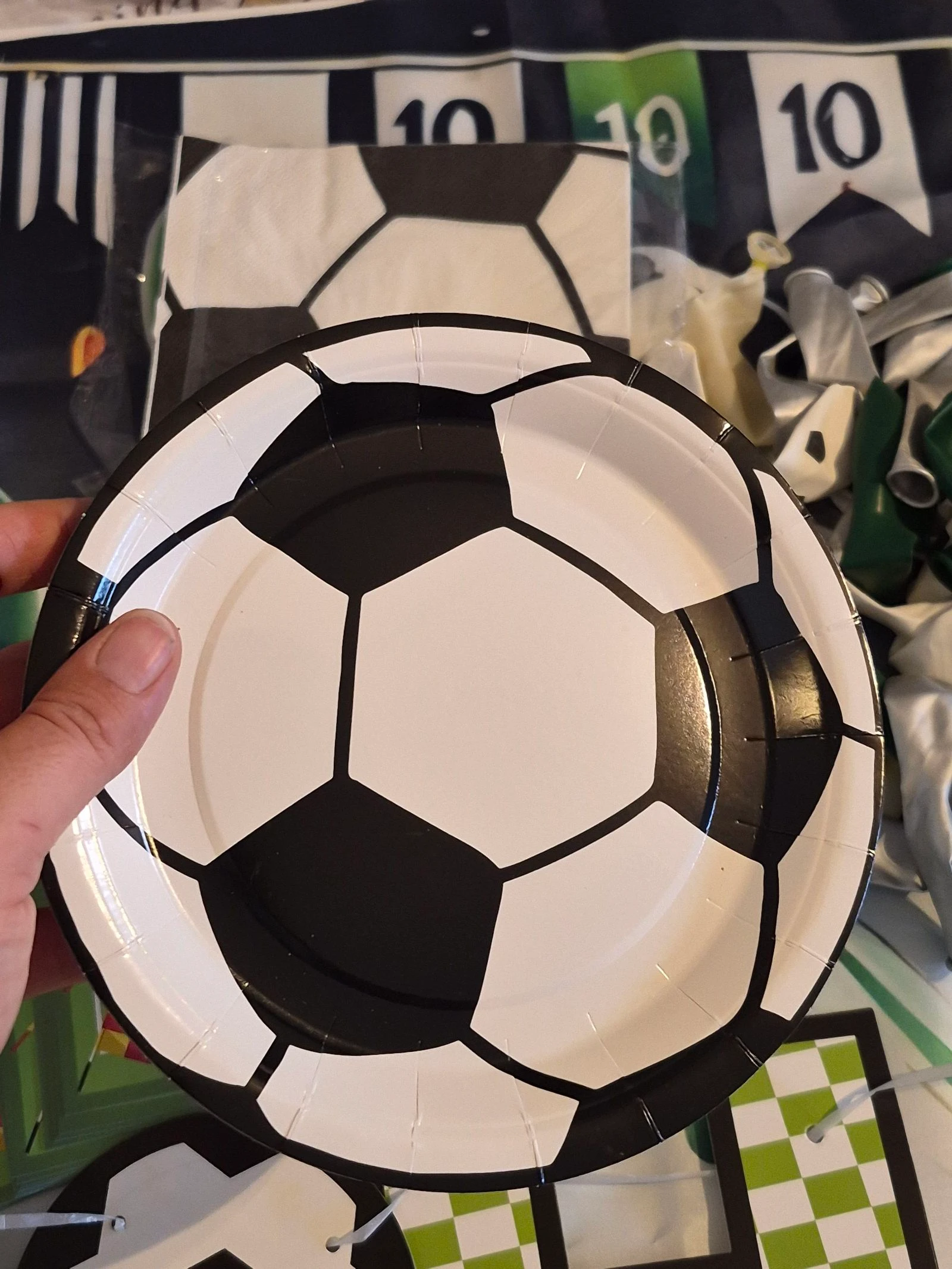 10th Birthday Football Decoration Lot – photo 3